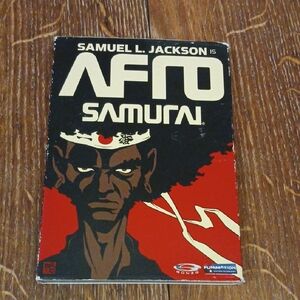 Afro Samurai DVD with Red and Black Cover